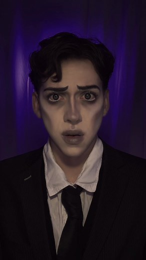 Corpse Bride Victor Halloween Makeup Tutorial