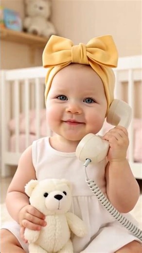 Baby’s First Phone Call 📞💛 | Cutest Little Chat Ever
