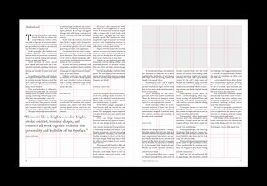 Serif Series US Letter Grid System for InDesign - Stephen Kelman