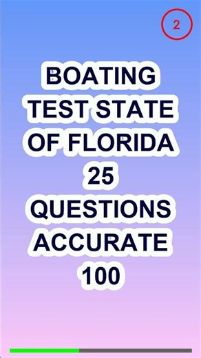 boating test state of florida 25 questions accurat
