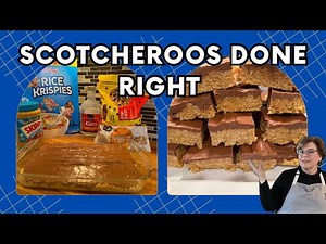 Scotcheroos | My Version! Better Texture, Same Classic Taste!