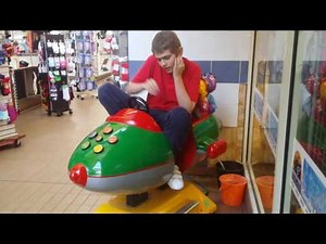 Tweenies Rocket Coin Operated Kiddie Ride