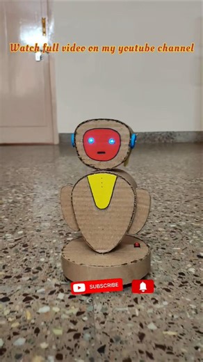 I Made a Robot Using Cardboard 😳 #shorts #diy #scienceproject #trending #innovation #viralshorts
