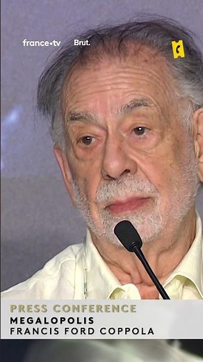 Coppola parle dans son futur et de celui de Megalopolis ! #cannes2024