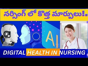 #Nursing field lo new #technology & latest new #trends #Ai #Robotics #Digital health #Tele nursing