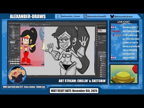 Twitch Livestream: 74th Art Raffle - 11/1/2025