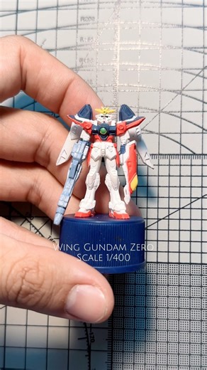Wing Gundam Zero 1/400 - Bottle Cap Collection Pepsi 2004