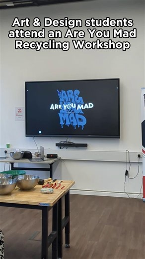 Transforming Trash: Art & Design Students Embrace Recycling
