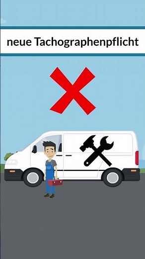 Does the new tachograph requirement also apply to skilled tradespeople?