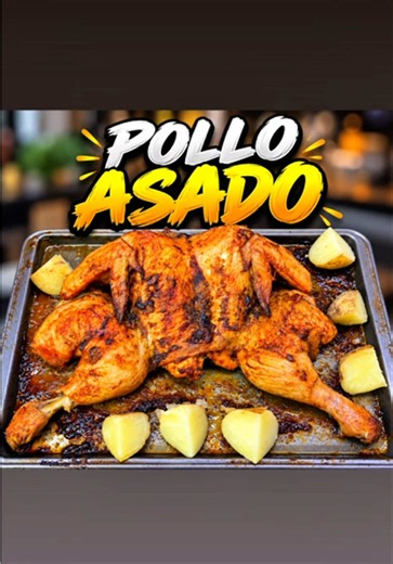 POLLO ASADO ( hecho en casa 🏠 ) . . . . . INGREDIENTES: Pollo, mantequilla, aceite Achiotado, cebolla en polvo, ajo en polvo, papikra, sal, pimienta negra molida, el jugo de un limón, salsa de tomate, orégano. #pollo #polloasado #recetas #recetasfaciles #paratiii