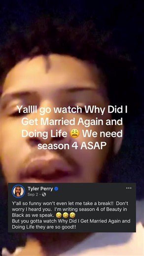 #Tylerperry #Whydidigetmarried #doinglife #beautyandblack #fyp | doing life tyler perry