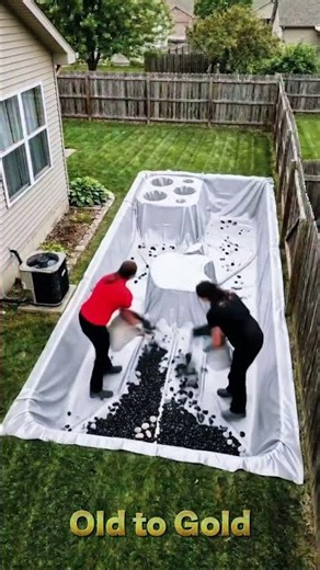 I Built a Giant iPhone Pool in My Backyard!