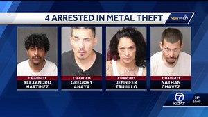 Four arrested in Albuquerque metal theft