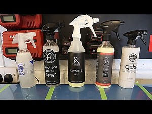 Best Ceramic spray coating for Detailing a Car | Ceramic Detailer Shootout