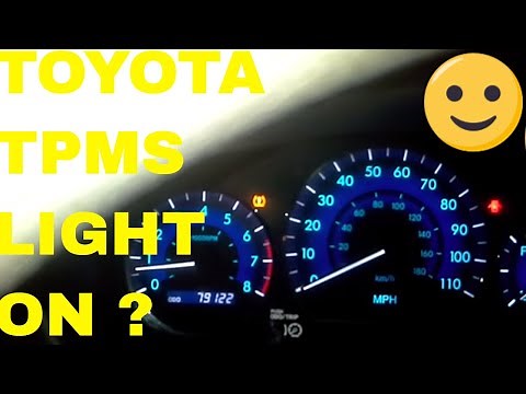 How to Reset Tire Pressure Warning Light on a Toyota