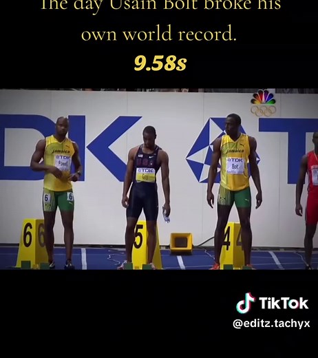 Usain Bolt 9.58s 100m World Record | 2009 Berlin Final