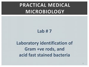 Practical Medical Microbiology - SlideServe