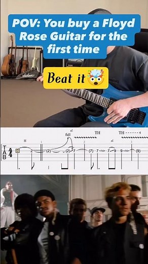 Iconic Guitar Solo from "Beat It" by Michael Jackson