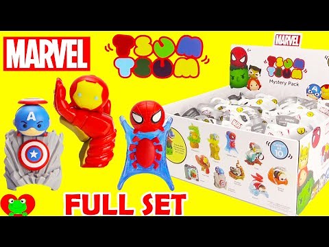 Marvel Tsum Tsum Mystery Pack Full Set