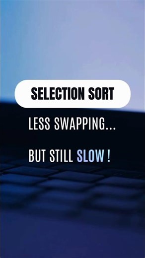 Selection Sort Explained Fast | #selectionsort #shorts #cycurelab #algorithms