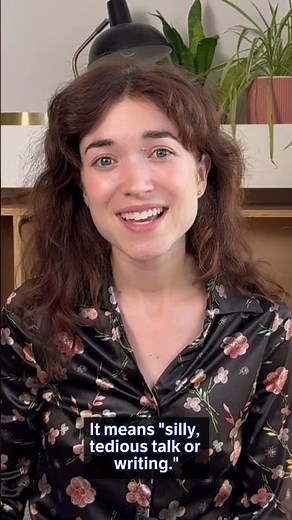 Word of the Day: twaddle