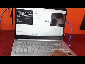 SWITCHING OUT OF 'S' MODE