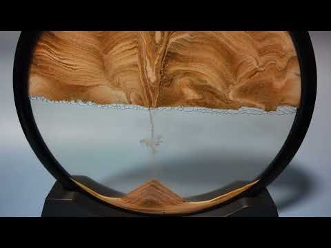 Take a break watching the slowly falling sand