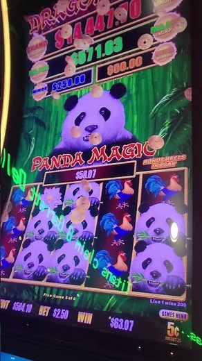 Panda Magic Went FULL SCREEN and Paid Big #casino #slots #win