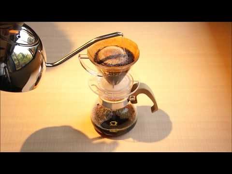 コーノ式名門Kで美味しく珈琲を淹れよう