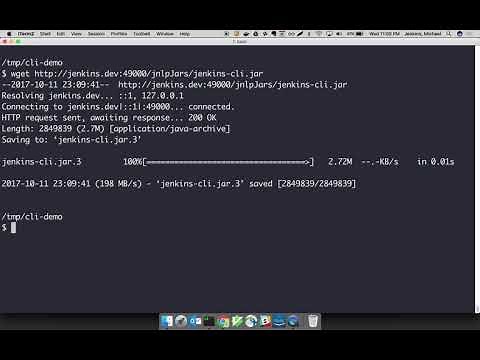 Getting Started with the Jenkins CLI