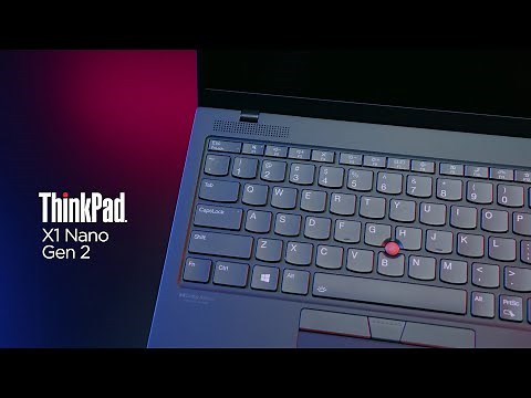 Lenovo ThinkPad X1 Nano Sizzle Video
