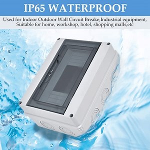[Hot Item] Durable Waterproof ABS Power Distribution Box for Outdoor Use