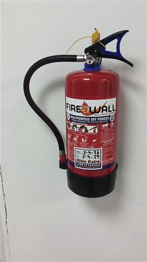 4 kg ka ABC Fire extinguisher Dwarka mein install Kiya
