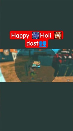 Happy 🌠Holi 🎇free fire⛩️game🎮 dost🫂#ishamalviya