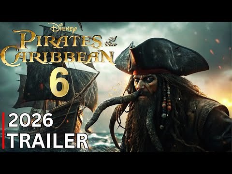Pirates of the Caribbean 6 (2026) FIRST TRAILER | Margot Robbie, Johnny Depp