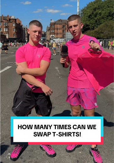 T-Shirt Swap Challenge at TRNSMT Festival