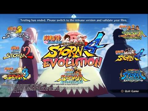 All characters in naruto ultimate ninja storm 4 evolution