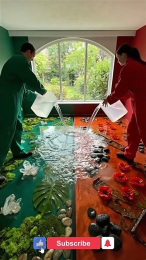 😱Green or Red? Crazy Room Makeover Challenge!