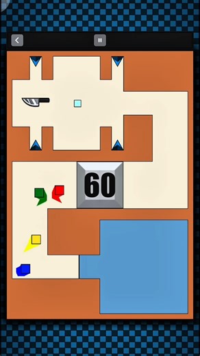 Square Race 🟥🟦🟩🟨 #squareracegame #shorts