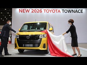 [2026 New Toyota TownAce] A complete evolution! Updated design, performance, and safety