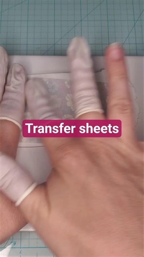 how to use transfer sheets on polymer Clay