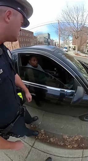 Driver refuses officer's commands during stop #police #tension #standoff