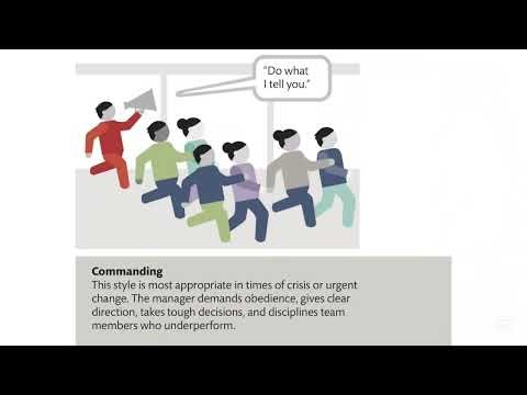 What are Hay McBer's six key management styles