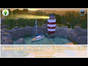Bakies The Sims 4 Custom Content: Animated - Plumbob - Lighthouse Light
