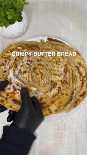 The Secret to 1000 Layers! 🤯 Crispy Butter Bread No Yeast