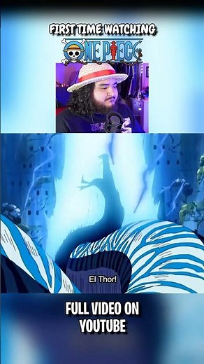 ENERU USES EL THOR! - First Time Watching One Piece! #onepiece #anime #luffy