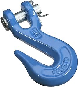 National Hardware N177-212 3240BC Clevis Grab Hook in Blue,1/4 Inch