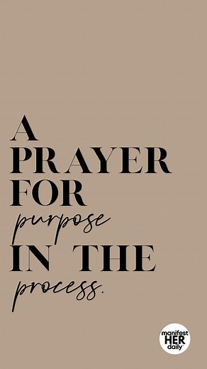 Pray this when you need a reminder that God is working through the process, not just the outcome ✨ . . . || In the @manifestHERdaily community, you’re equipped with the connections and resources you desire to show up authentically every day with Christ in the center of your life, manifesting an abundant, God-inspired vision. There is power in unity, and when you access unity along with other women who believe this transformational truth, anything is possible. I’m Erin Marie, your Breakthrough Be