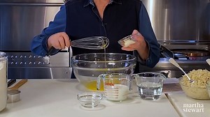 Martha Stewart Makes Pierogi From Big Martha’s Recipe | Homeschool with Martha Martha shows how to make her mother's (known as Big Martha) recipe for traditional Polish pierogi. Ingredients Ingredient Checklist Basic Pierogi For the Potato Filling 5 pounds (about 12 medium) peeled and quartered Yukon gold potatoes Coarse salt and freshly ground pepper 8 ounces room-temperature cream cheese 4 tablespoons melted unsalted butter For the Brown Butter (makes 1 cup) 2 sticks unsalted butter Directions