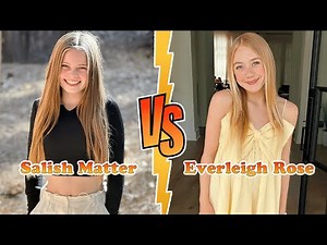 Salish Matter VS Everleigh Rose Transformation 👑 New Stars From Baby To 2025